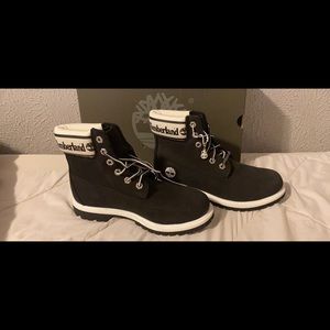 TIMBERLAND PREMIUM 6in waterproof b&w boots